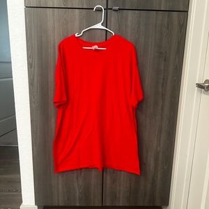 2XL Unisex GILDAN Softstyle RED T-Shirt